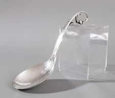 Georg Jensen Denmark Sterling Silver Spoon Pea Pod Marked c.1915-1930