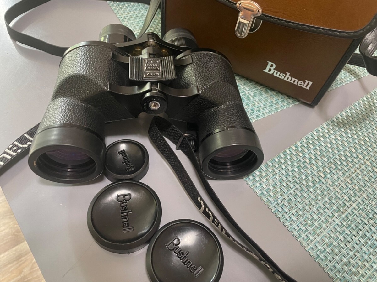 【マジンブー】 Bushnell Vintage Bushnell Sportview Wide Angle Binoculars W/ Case