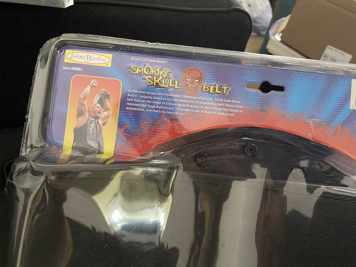 Stone cold Steve Austin kids belt Stone Cold Steve Austin 2x Signed WWE Mini Legacy  main image 4