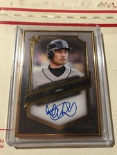 2021 Topps Transcendent Gold Framed Auto Ichiro Suzuki 17/20 RAW Autograph