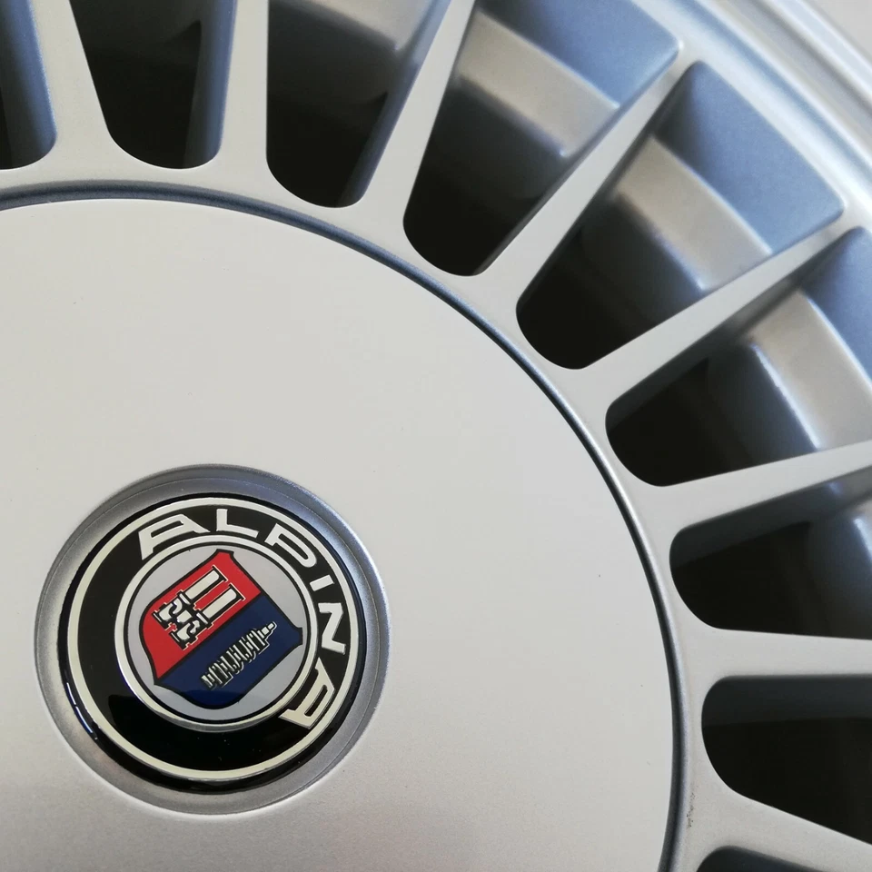 4x ALPINA STYLE DESIGN 9x18 10,5x18 BMW E32 Kompletträder NANKANG TÜV - Bild 2 von 4