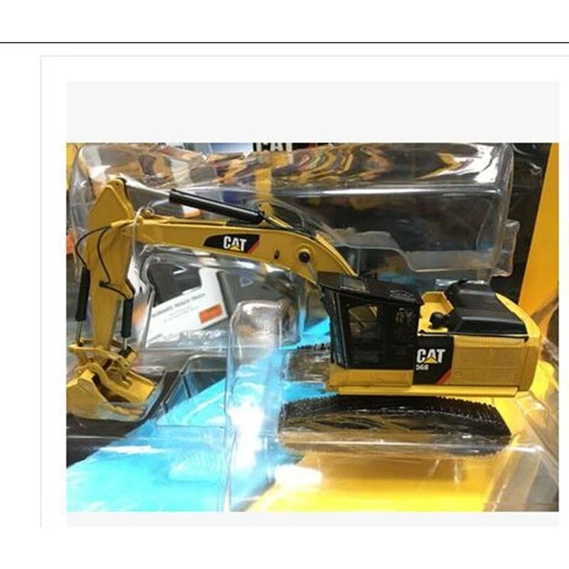 1/50 Caterpillar Crawler Excavator 568LL CAT TR40003 Logging Machine Diecast Car - Image 3 of 4