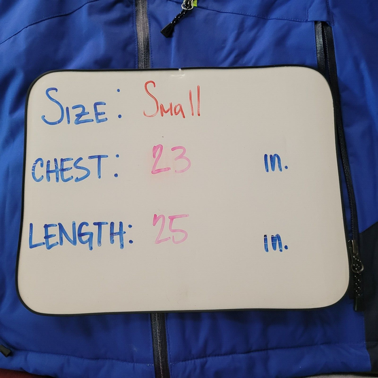 Columbia Women's Small Jacket Blue Venture Shell Waist Length Hooded Zipper