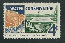 Scott #1150...4 Cent...Water Conservation...4 Stamps