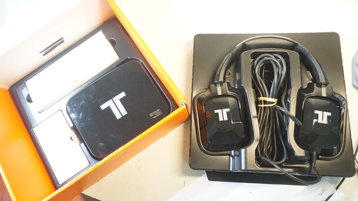 Tritton PRO 5.1 Surround Headset For XBOX 360 PS3 PS4 Black