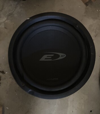 Alpine SWE-1043 Subwoofer
