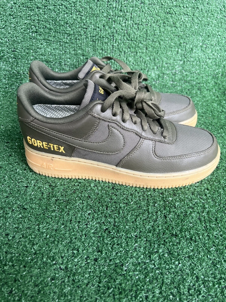 Nike Air Force 1 Low GTX GORE-TEX Olive Green Mens Size 6/ Woman 7.5  CK2630-200