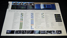 1992 Mercury Cougar Specs Colors Original Large Dealer Information Print Ad 92
