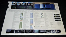 1992 MERCURY COUGAR SPECS COLORS ORIGINAL LARGE DEALER INFORMATION PRINT AD 92