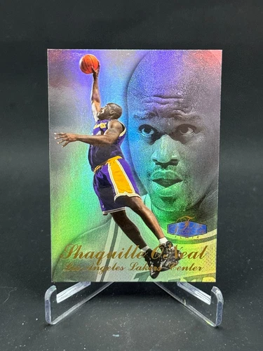 1997-98 Flair Showcase Basketball Shaquille O'Neal Card Sec 2, Row 3, Seat 7