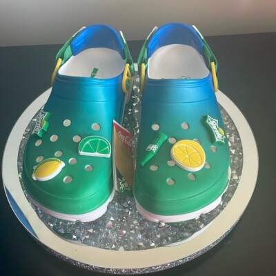 NWT sprite x crocs all terrain clogs unisex men s size 10 women s size 12