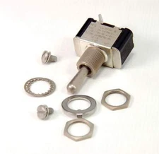 HONEYWELL 11TS1-21 / 11TS121, SPST 15A 125/250 VAC  Toggle Switch w/Hardware New