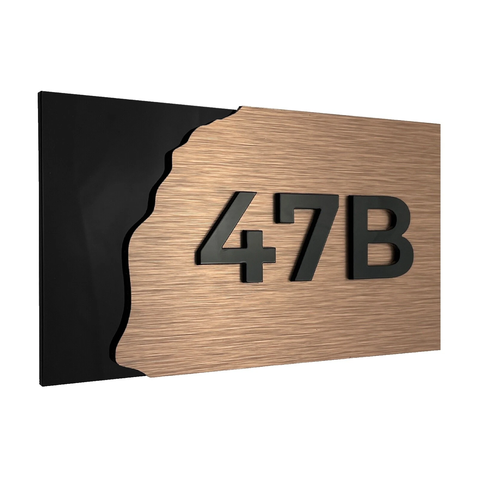 Number Modern Home Décor Plaques & Signs
