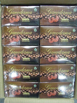 Ganoderma Coffee 4 -1 Creamer & Sugar 40 Boxes - 4 in 1, Healthy Coffee 800 pks