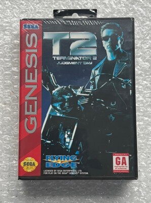 T2 Terminator 2 Judgement Day Sega Genesis (Mega Drive) Neu & Factory Sealed!