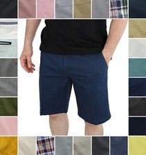 Nautica Men's Clipper Shorts Relaxed Fit, Flat Front Bermuda Deck, Multi Pockets