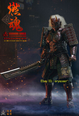 DARKCROWNTOYS 1/6 燃魂 BURNING SOULS 赤鬼 Dark Crown Toys 1/6 Burning Soul Series Red Oni Limited