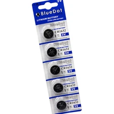 WOW! 5 Great Quality CR1632 CR 1632 DL1632 Batteries 3V Guaranted Fast Shipping