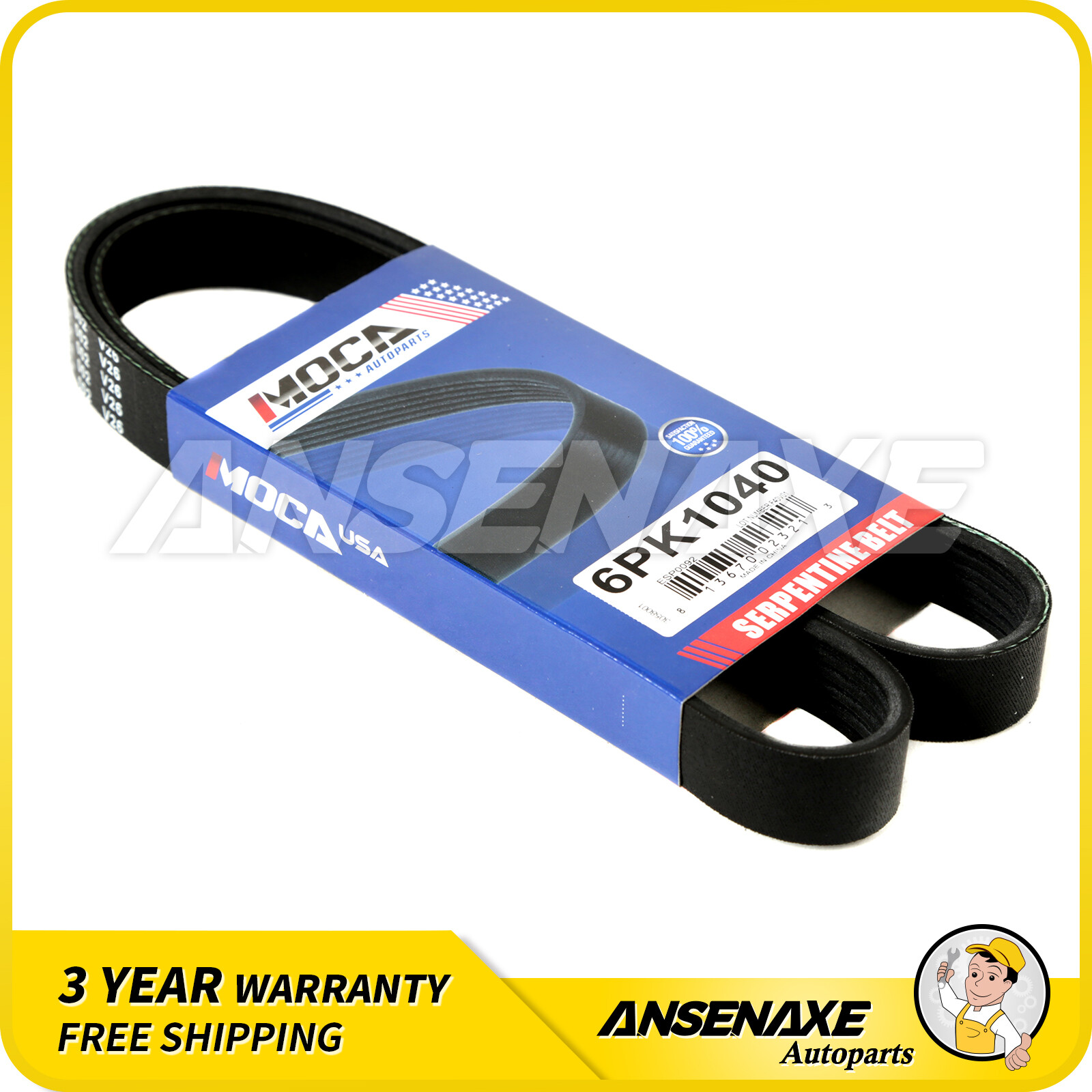 EPDM Serpentine Belt Fits 0408 Toyota Solara Sienna Mini VW 3.3L DOHC 6PK1040 791450208633 eBay