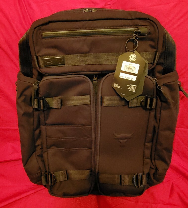 dwayne johnson leather backpack