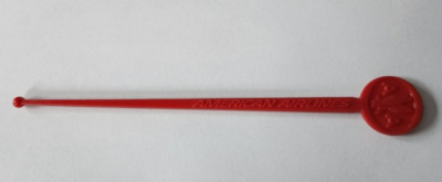 Vintage American Airlines AA Swizzle Stick Drink Stirrer Red | eBay