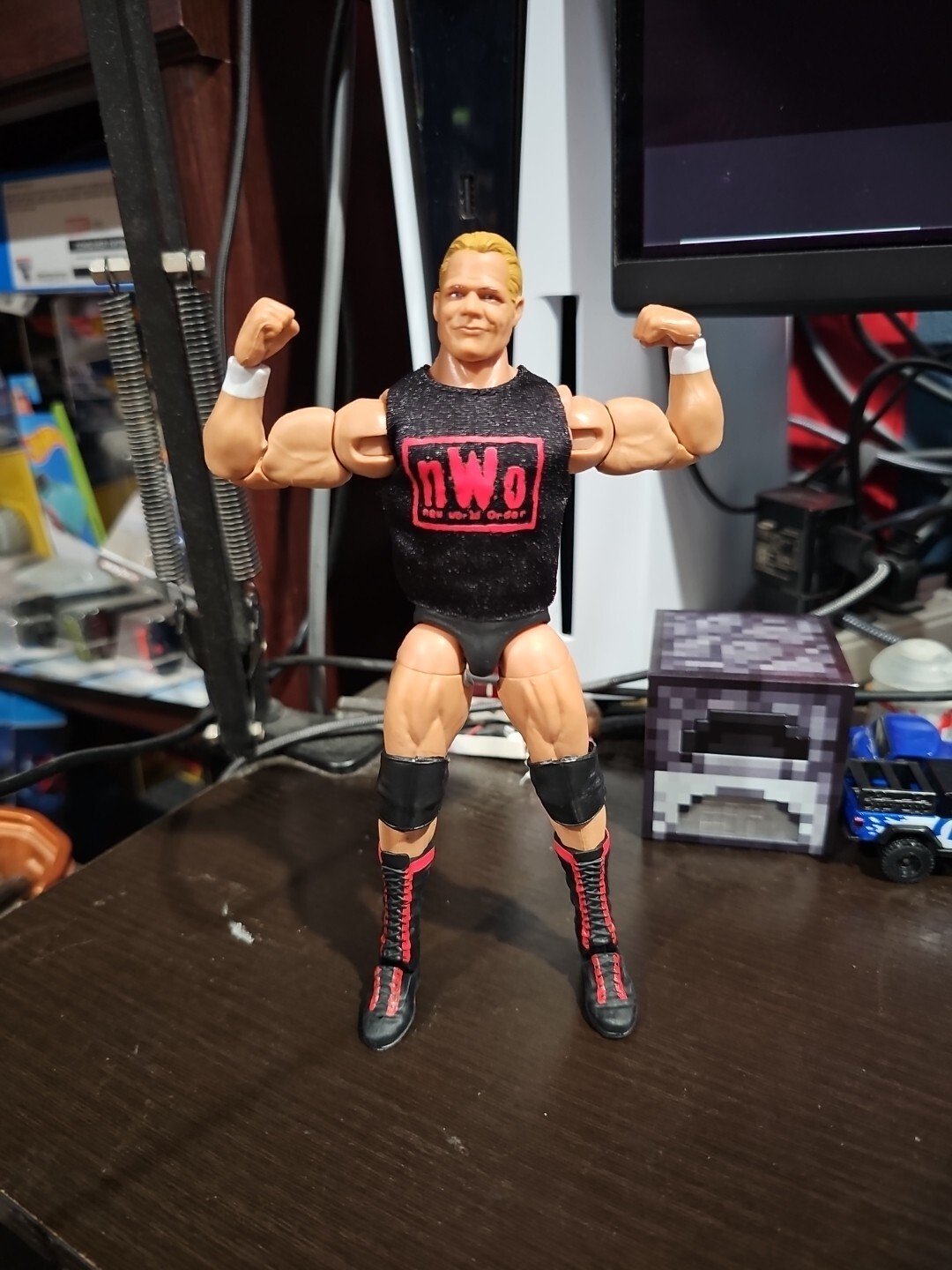 WWE Lex Luger Mattel Elite Action Figure Wrestling Legends Series 15