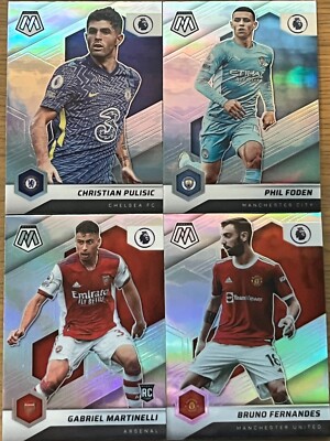2021 Mosaic Premier League EPL SILVER  Pick Your Cards!