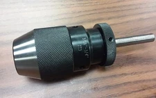 CME/HARVEST 3/4" KEYLESS DRILL CHUCK W. 1/2" straight shank ARBOR heavy duty-NEW