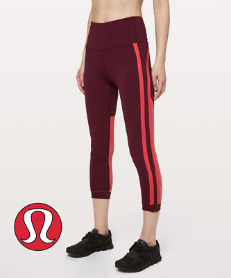 ロベ　LULU Lululemon Groove Super-High-Rise Crop 23