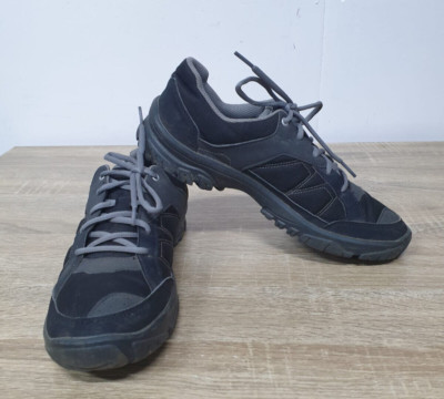 Decathlon Quechua Herren NH100 Schwarz Country Wanderschuhe UK 7 EUR 41