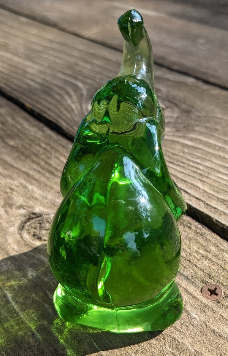 ジェファーソン グラス グリーンオパールセント フェントン