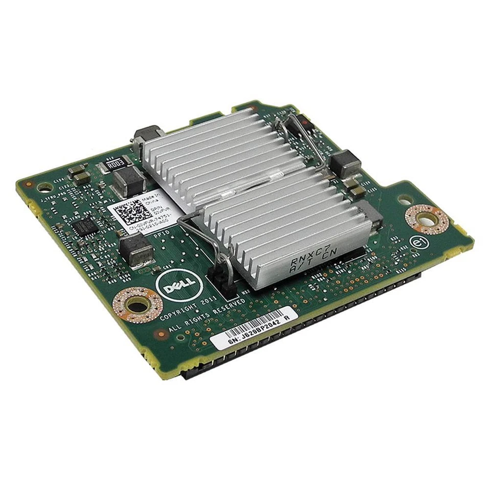 Dell Broadcom 57810s-K 10GbE Daughter Card (BNDC) Blade 0JVFVR / JVFVR - Bild 2 von 3