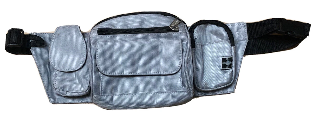 Eastsport Fanny Pack Waist Bag Sling Backpack Triple 3 Compartment