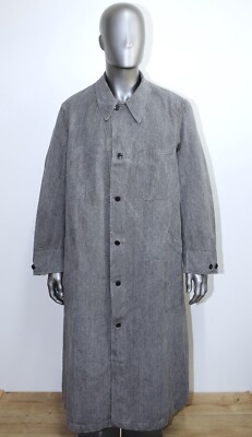 French Military 40/50s Grey Cotton Chambray Salt/Pepper Atelier 