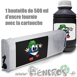 Cartouche rechargeable HP 82 noire évite les pannes de traceur