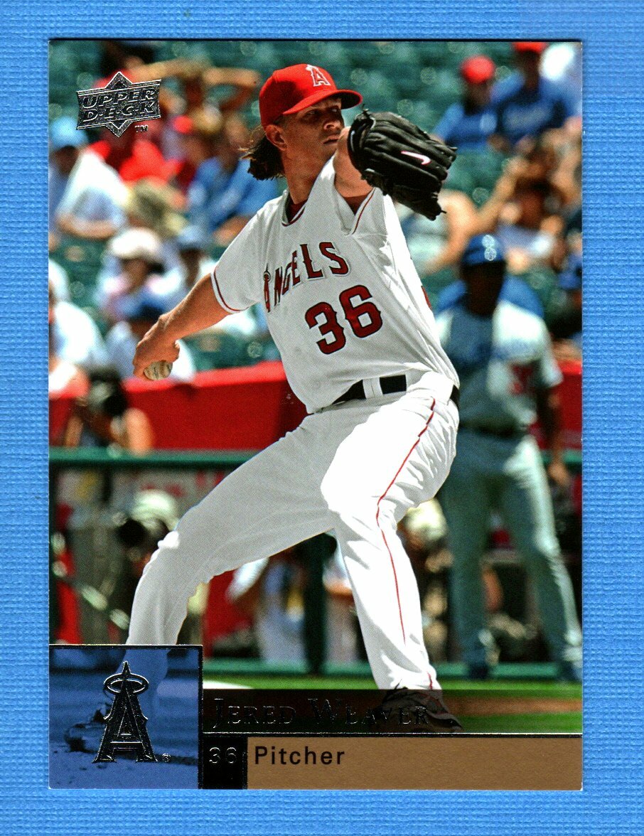 2009 Upper Deck #180 Jered Weaver Angels