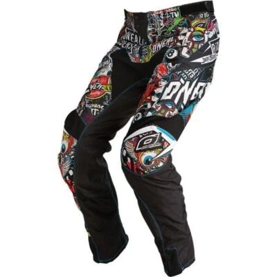 O'Neal Pantalones Motocross 2025 Mayhem Crank Multicolour MX Enduro Off Road - Imagen 1 de 2
