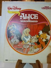 Alice In Wonderland CED RCA Selectavision VideoDiscs Vintage Movie Walt Disney