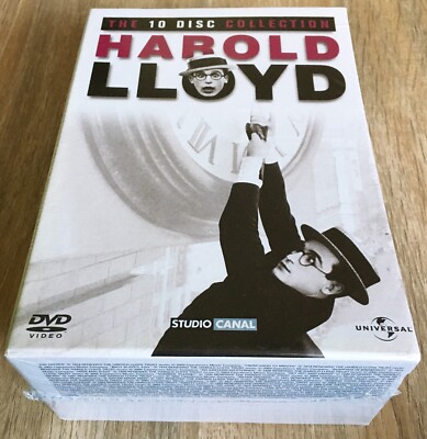 HAROLD LLOYD: THE DEFINITIVE COLLECTION - 10 DVD-Box - RAR - NEU/OVP!