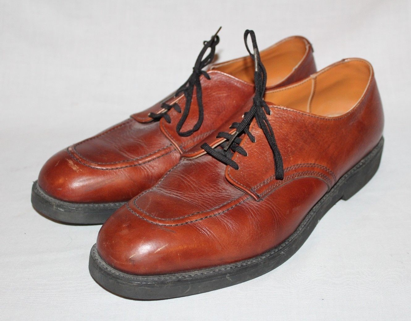 RED WING VINTAGE MENS SHOES Sz 11.5 C POSTAL BROWN APRON OXFORDS USA RED WING VINTAGE MENS SHOES Sz 11.5 C POSTAL BROWN APRON OXFORDS USA