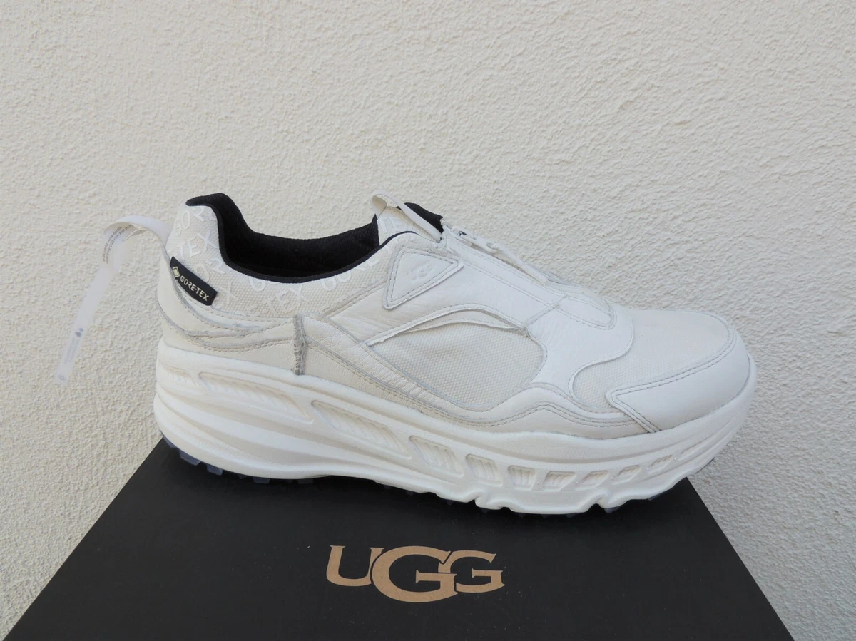 UGG CA805 ZIP GORE-TEX WATERPROOF LEATHER SNEAKERS, MEN US 8.5