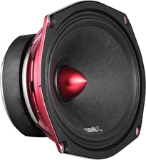 PRO-X694 BM Loudspeaker - 6X9, Midrange, Red Aluminum Bullet, 400W Max, 200W RMS