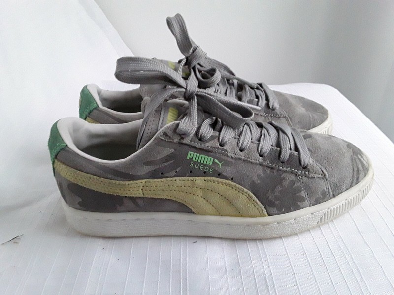 puma tenis mujer amarillo