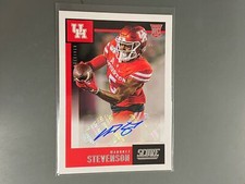 Marquez Stevenson RC Auto 2021 Panini Chronicles Score Draft Picks BUFFALO Bills