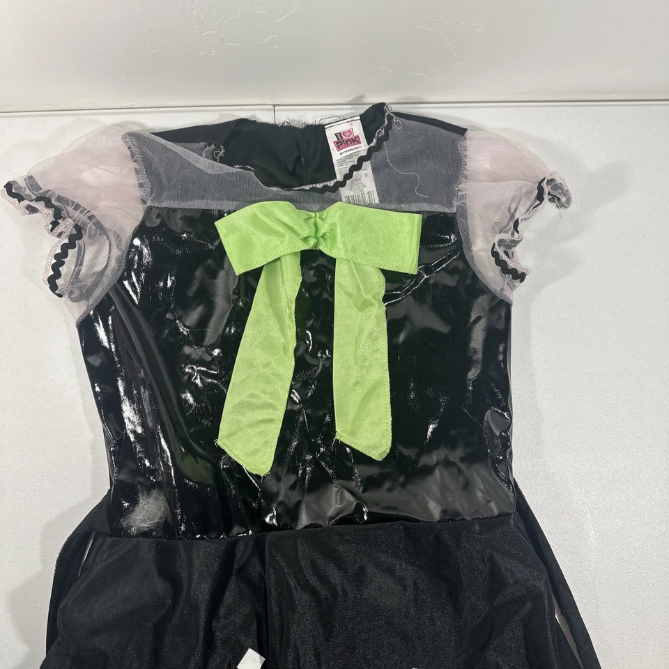 Mad Hatter Alice Wonderland Disguise Halloween Child Costume Girls size 10-12 - Image 3 of 4