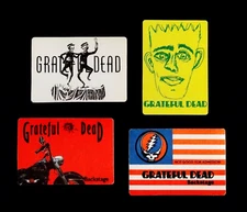 Grateful Dead Backstage Pass Lot Jerry Garcia Bob Weir Harley Motorcycle SYF USA