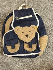 Steiff Collection Bear Jean backpack In Great Condition