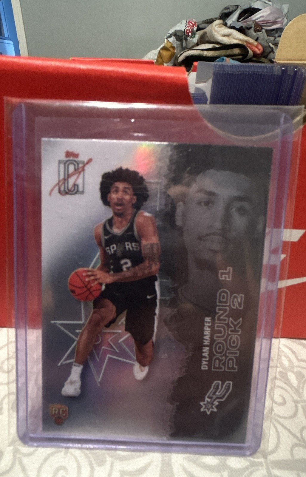 2025-26 Topps Signature Class - Chrome Dylan Harper #102 Refractor (RC)