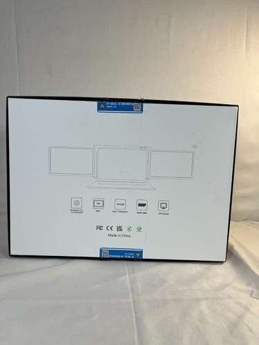 YUTOO Gray One Cable For Dual Displays 14" Portable Tri-Screen Extender Monitor - 第 3/12 張圖片
