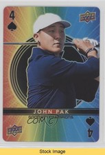 2022 Upper Deck Goodwin Champions Playing Cards John Pak #4-SPADES READ 5x5